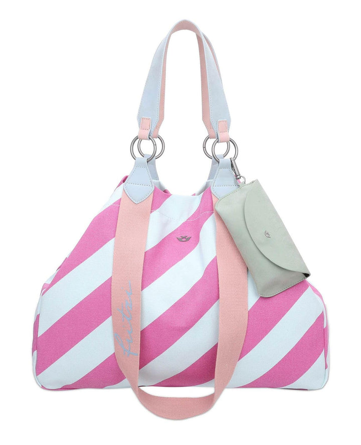 Fritzi aus Preussen Izzy Ice Canvas Shopper Tasche 50 cm Bubble Gum, Bubble Gum