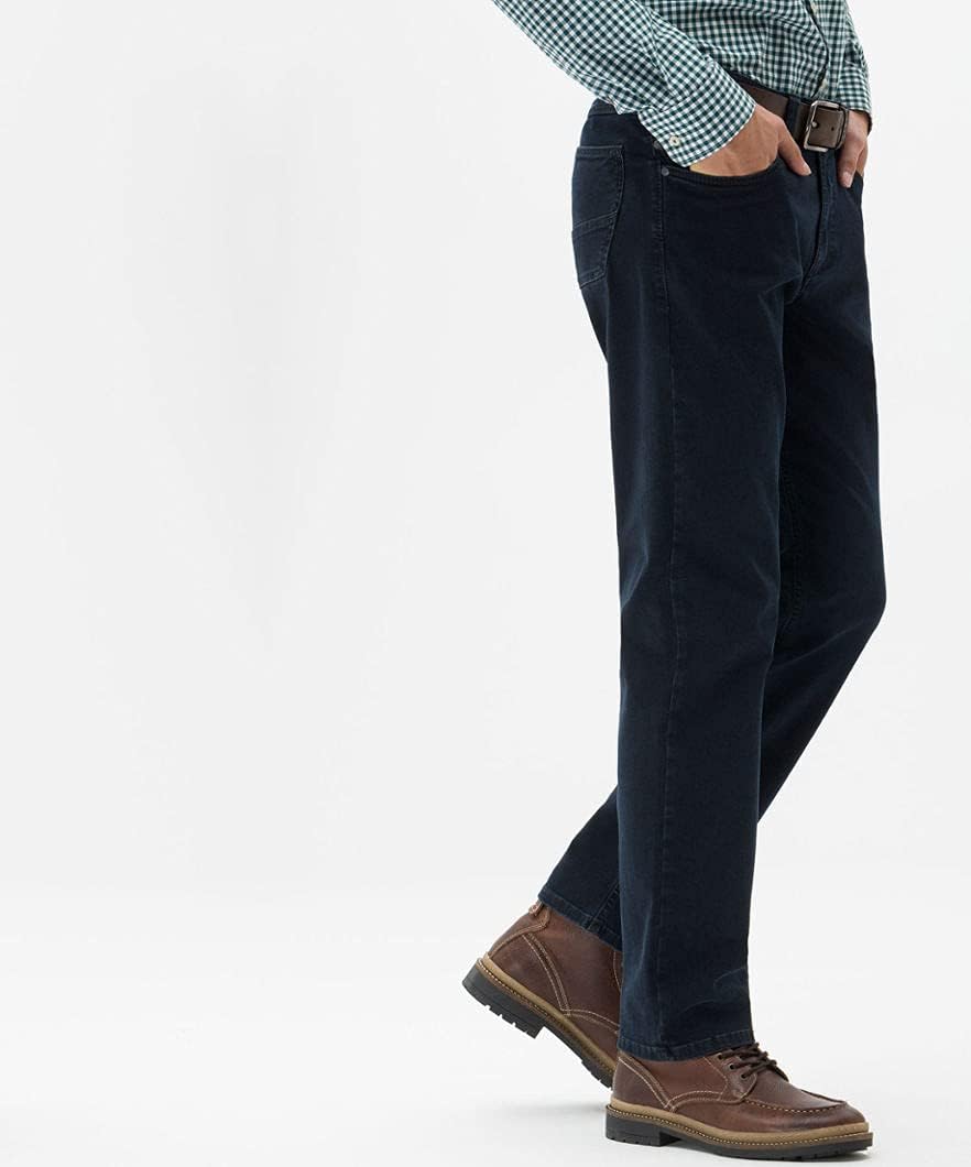 Eurex by Brax Herren Jeans Style Luke 42W / 32L Blue Black, 42W / 32L Blue Black