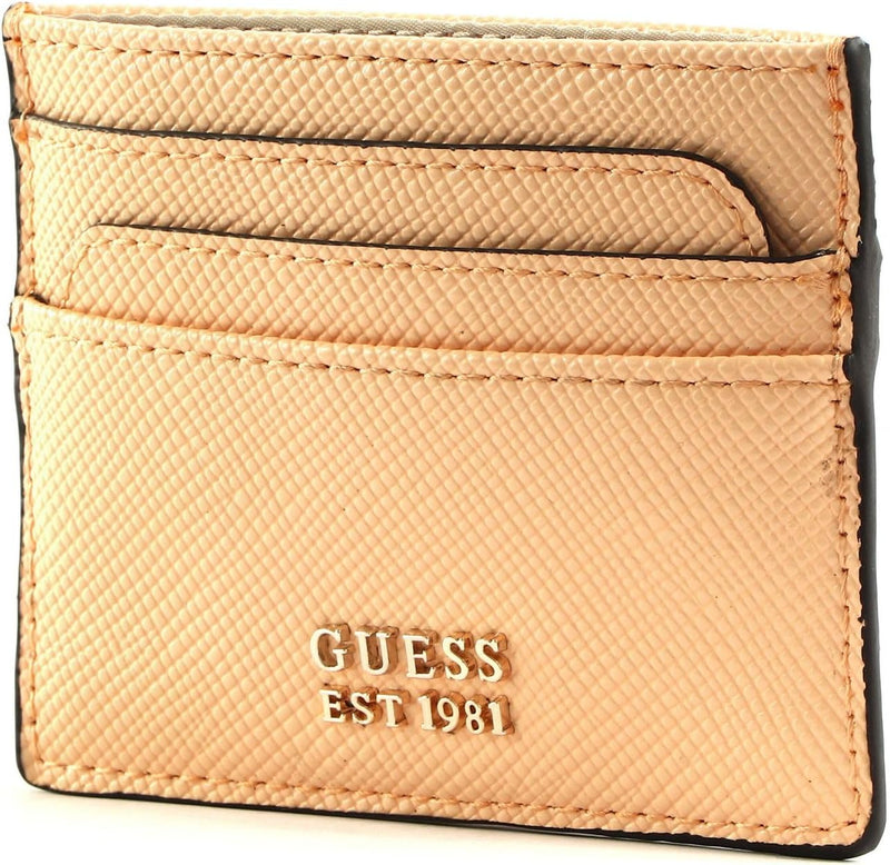 GUESS Laurel Card Holder Apricot Cream