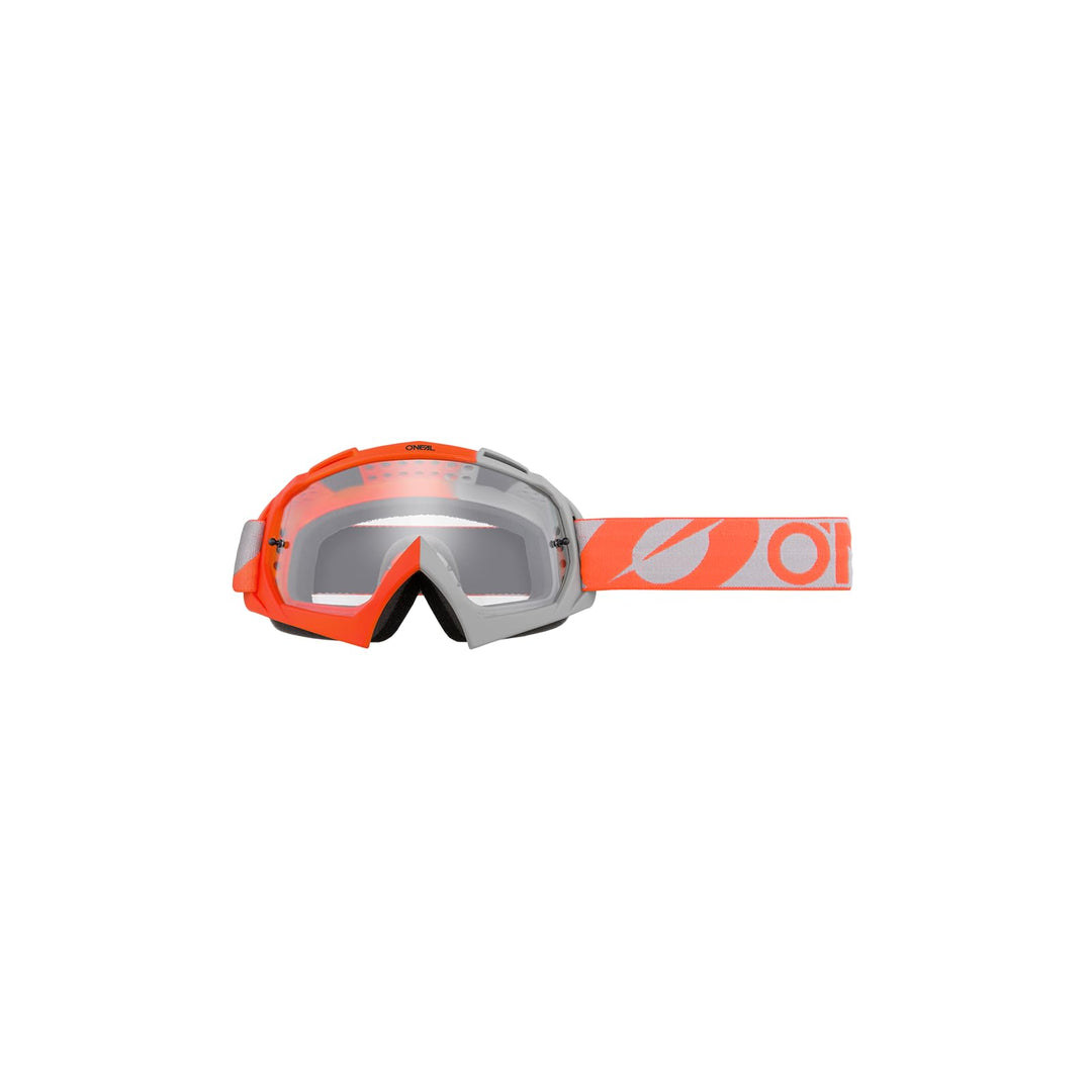 O'NEAL Unisex B-10 Goggle Sonnenbrille Einheitsgrösse Orange Grau Clear, Einheitsgrösse Orange Grau