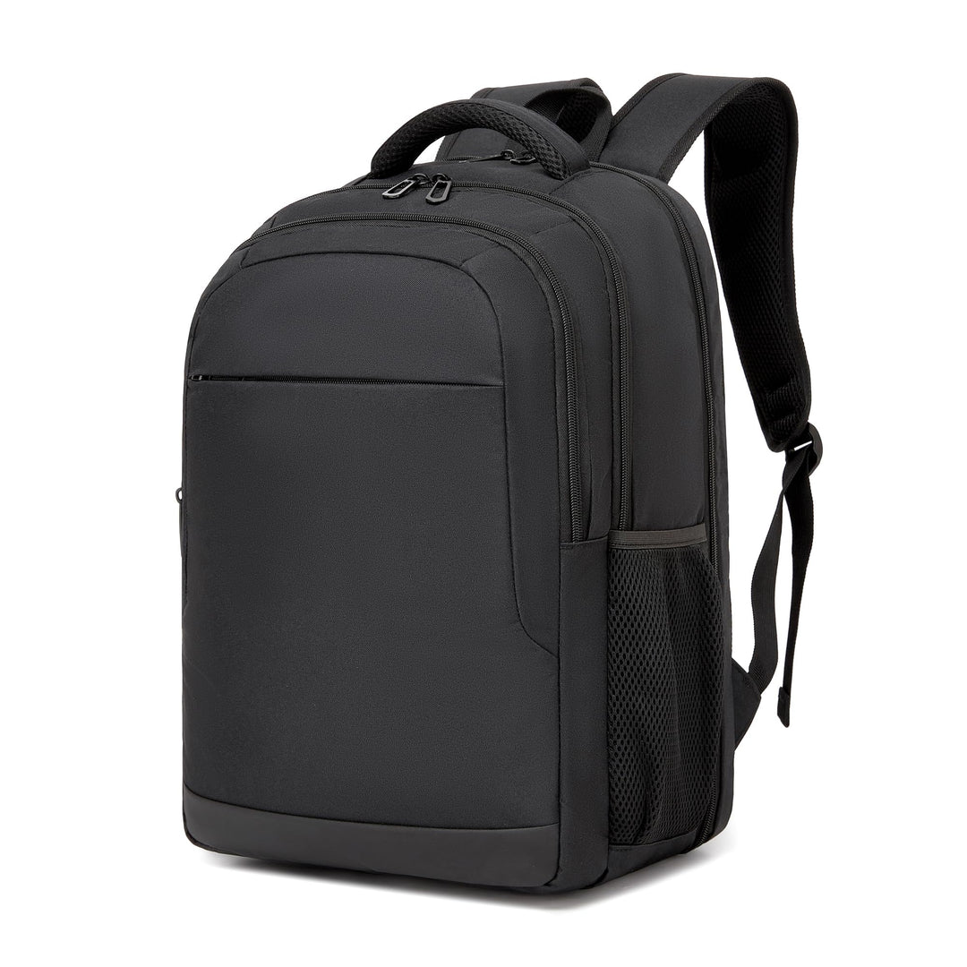 Rucksack Herren Arbeit, 15,6 Zoll Business Laptop Rucksack Damen, Schwarz | Arbeitsrucksack mit voll