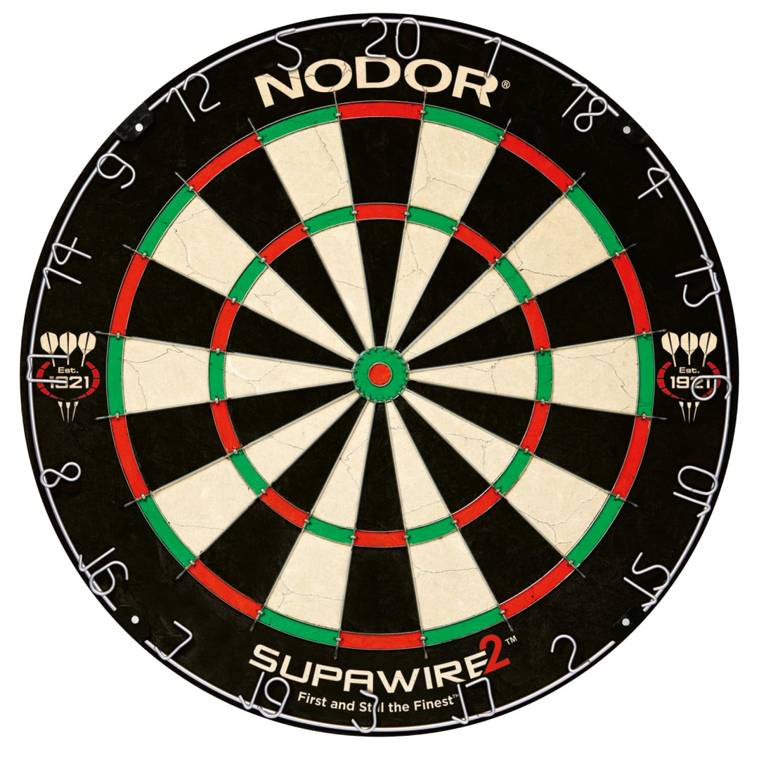 Nodor DBSW Football Supawire Dartscheibe mit Borsten, einfarbig, Einheitsgrösse