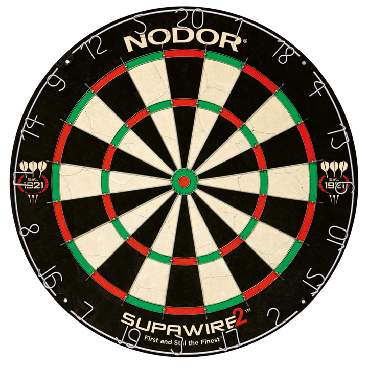 Nodor DBSW Football Supawire Dartscheibe mit Borsten, einfarbig, Einheitsgrösse
