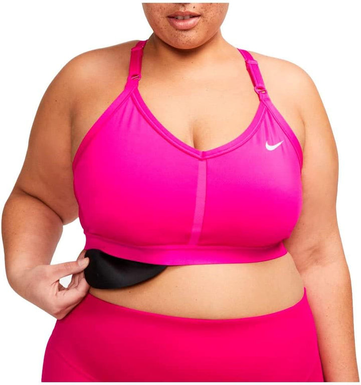Nike Damen Indy Sport-BH XS Active Pink/Active Pink/White, XS Active Pink/Active Pink/White