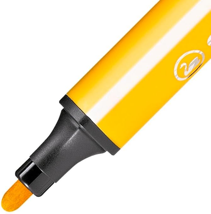 Gefederter Dreikant-Filzstift - STABILO Trio Scribbi - 12er Tischset - mit 12 verschiedenen Farben,