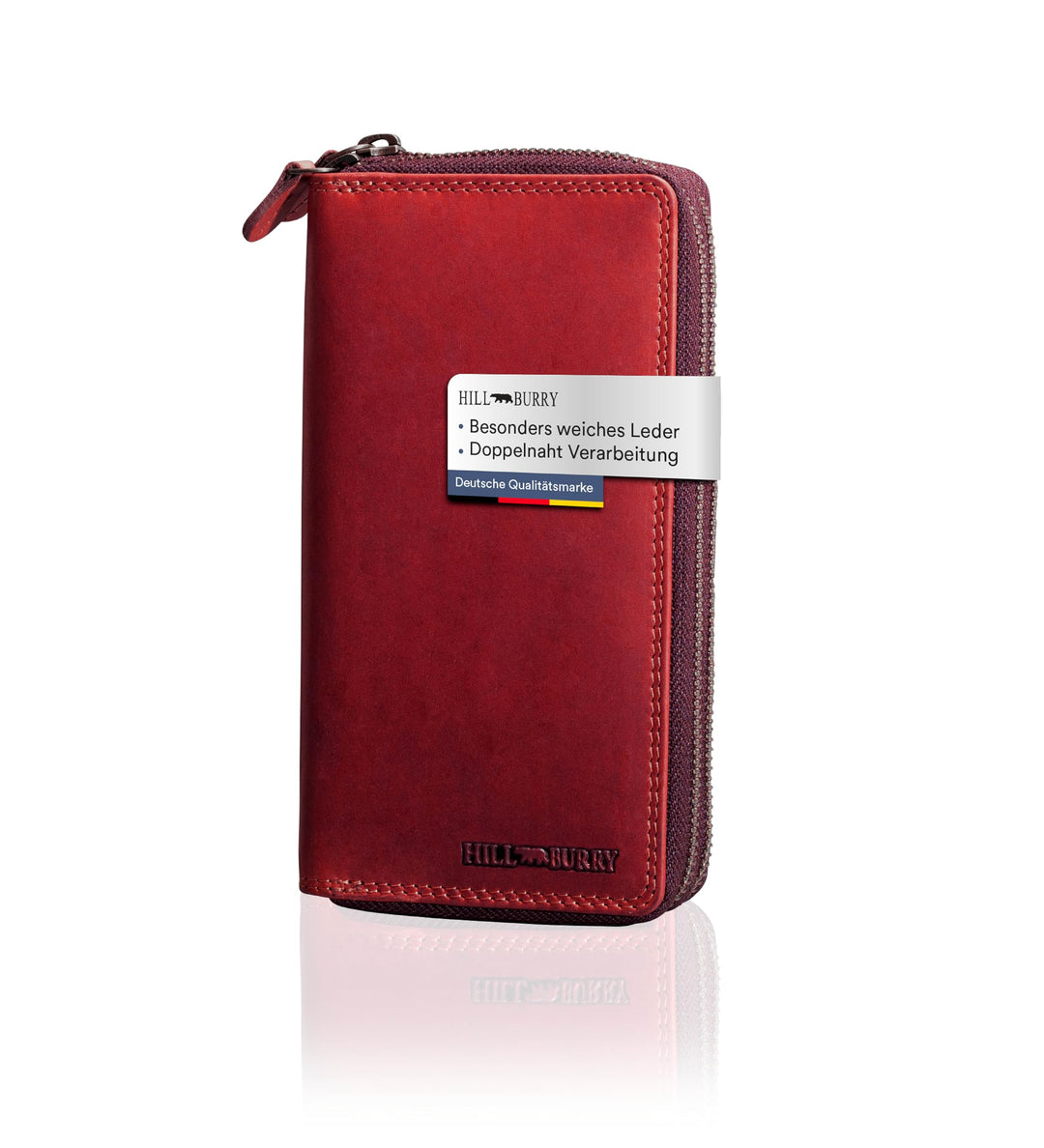 Hill Burry Leder Damen Portemonnaie Arite I Geldbörse I Brieftasche | Geldbeutel Wallet Portmonee mi