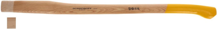 Ochsenkopf Ersatzstiel aus langlebigem Hickoryholz, Ergonomische Form, 800 mm, 1000 g, Braun 80.0 x
