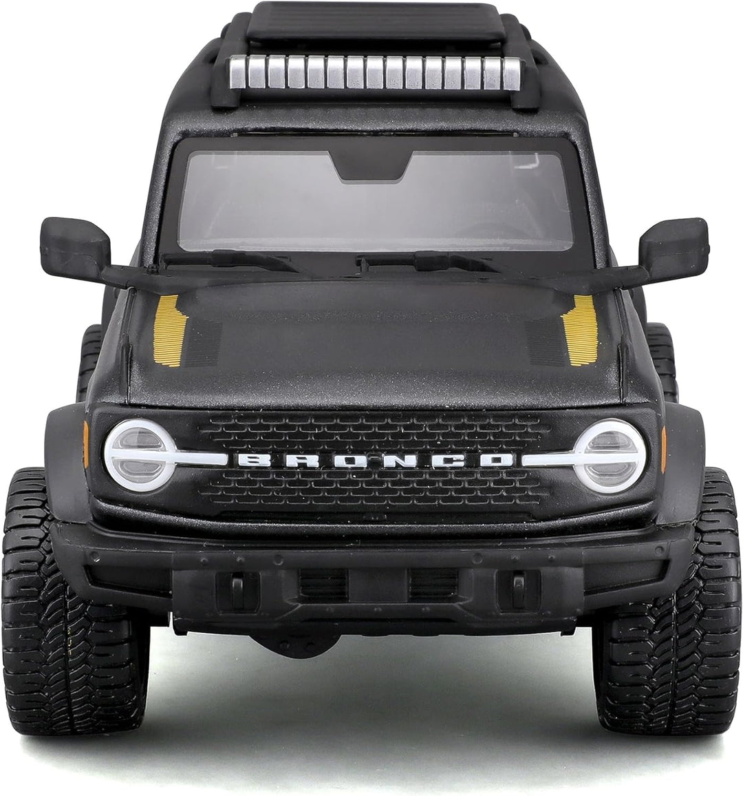 Maisto Ford Bronco Badlands Off-Road Series (2021): Modellauto im Massstab 1:24, Türen beweglich, gr