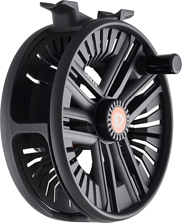 Greys Fin Fliegenrolle - Angelrolle 3/4 wt Schwarz, 3/4 wt Schwarz