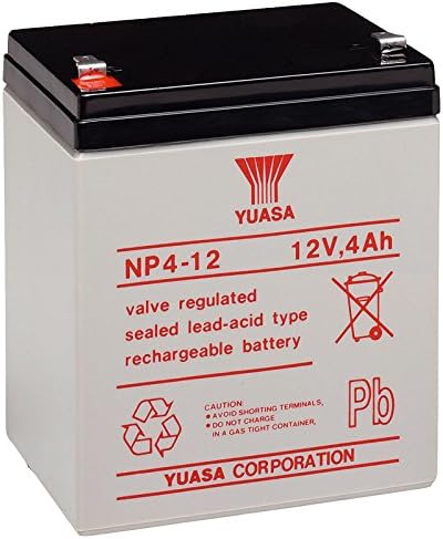 NP4-12 Yuasa Bleiakku NP4-12 mit 12 Volt und 4Ah
