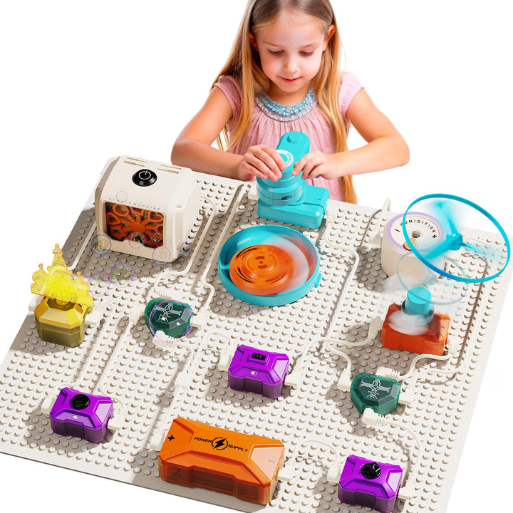 Elektronik Stromkreis Baukasten Kinder 410 Projekte Elektro Elektrotechnik für Kinder ab 8-12 Elektr