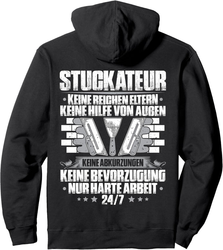 Verputzer Harte Arbeit Gipser Stuckateur Pullover Hoodie