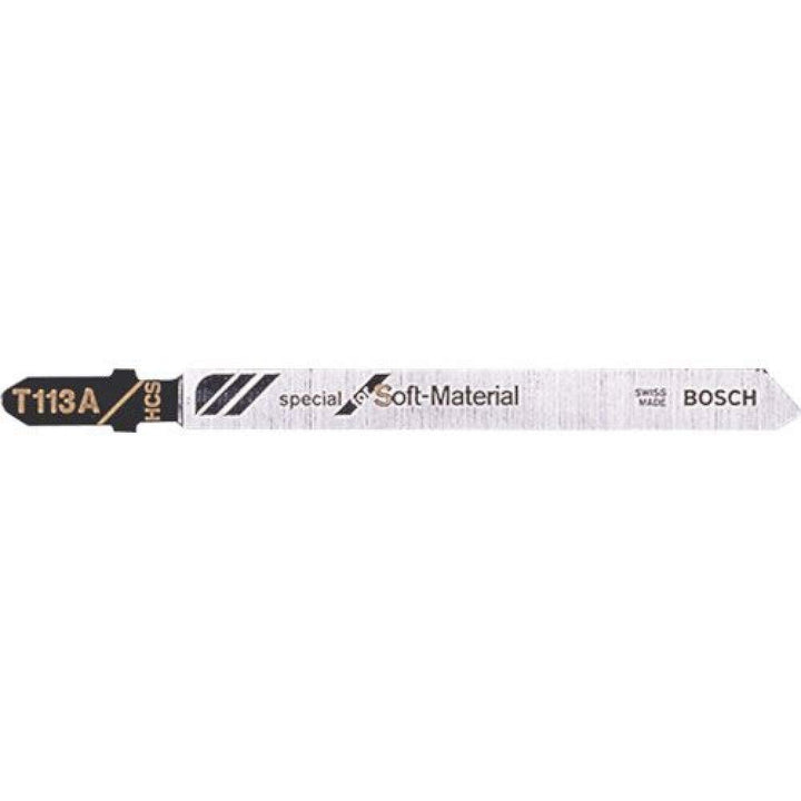 Bosch Accessories Professional 3x Stichsägeblatt T 113 A Special for Soft Material (für Karton, Styr