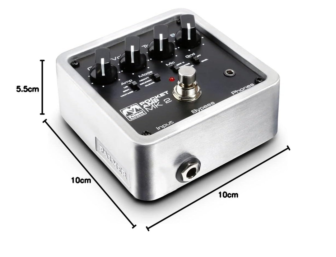 Palmer POCKET AMP MK 2 - Portabler Gitarren Preamp MK2, MK2