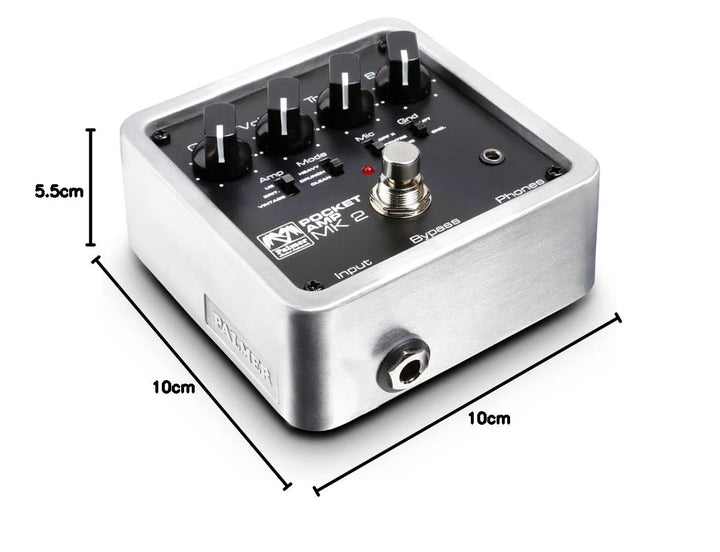Palmer POCKET AMP MK 2 - Portabler Gitarren Preamp MK2, MK2