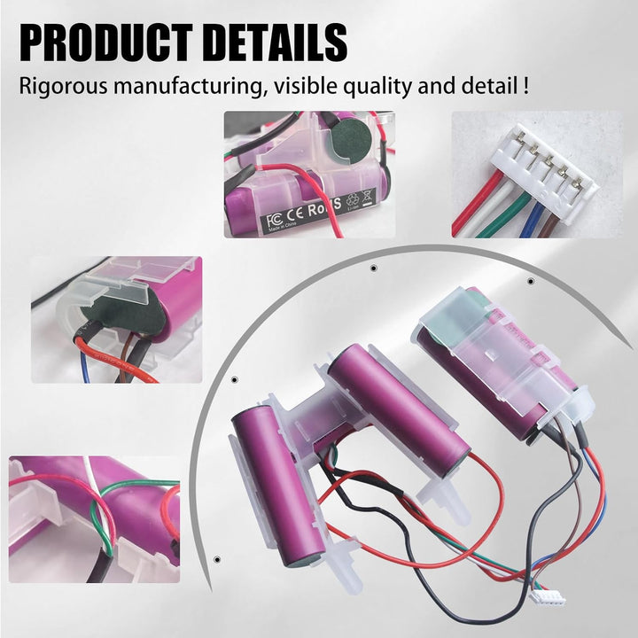 18V Akku für Electrolux AEG CX7 Serie,Ersatz für Akku-Modell 140055192540,kompatibel mit AEG CX7-2-4