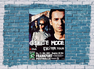 Depeche Mode - Exciter Tour, Frankfurt 2001 » Konzertplakat/Premium Poster | Live Konzert Veranstalt