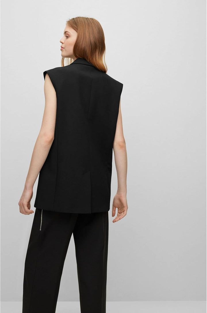 HUGO Damen Aneris Jacket 38 Black1, 38 Black1