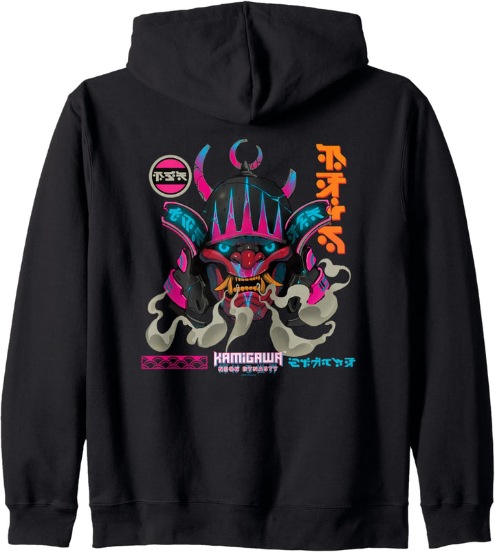 Magic The Gathering Neon Dynasty Masks Kapuzenjacke