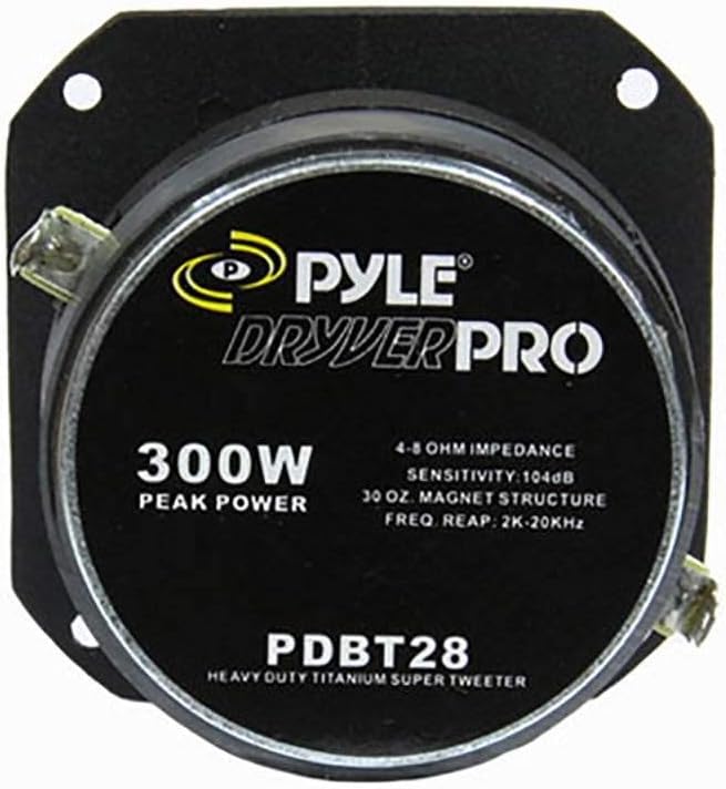 Pyle-Pro PDBT28 Super-Hochtöner aus Titan