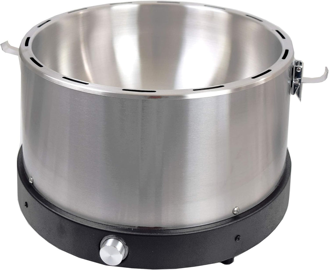 Syntrox Germany blitzschneller raucharmer Holzkohlegrill mit Tasche Tischgrill Barbecue BBQ Grill Ed