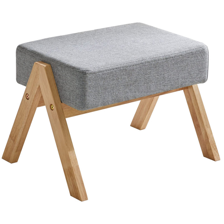 YMYNY Fusshocker, Ottoman klein, Schuhe Wechselhocker, Hilfsfusshocker, Typ A Moderner Stabiler Holz