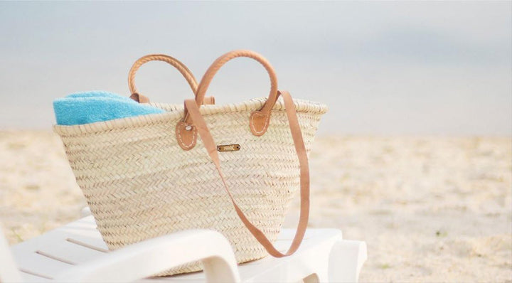Ibizakorb von Felex Marktkorb Strandkorb Korb Einkaufstasche Tasche Ibiza Einkaufskorb gross natur I