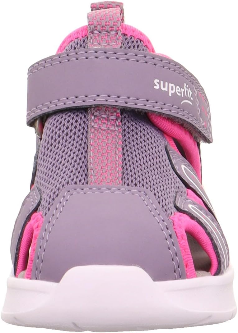 Superfit Mädchen Wave Sandalen 19 EU Weit Lila Pink 8510, 19 EU Weit Lila Pink 8510