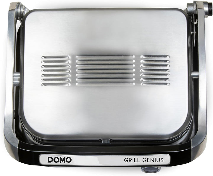 DOMO DO9249G Kontaktgrill - Grill Genius - Cool Touch Funktion - Ideal zum Grillen von Paninis, Toas