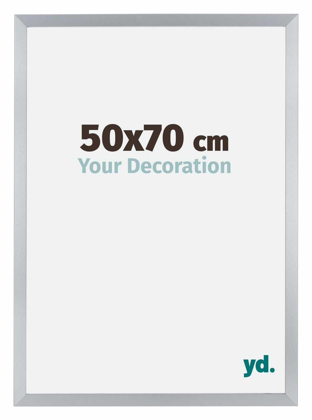 yd. Your Decoration - Bilderrahmen 50,00x70,00 cm - Bilderrahmen aus MDF mit Acrylglas - Antireflex