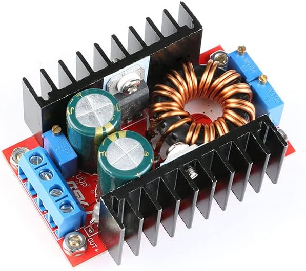 TECNOIOT 2 STÜCKE DC-DC 9-35 V bis 1-35 V 80 W Step Up Down Buck Boost Converter Netzteilmodul