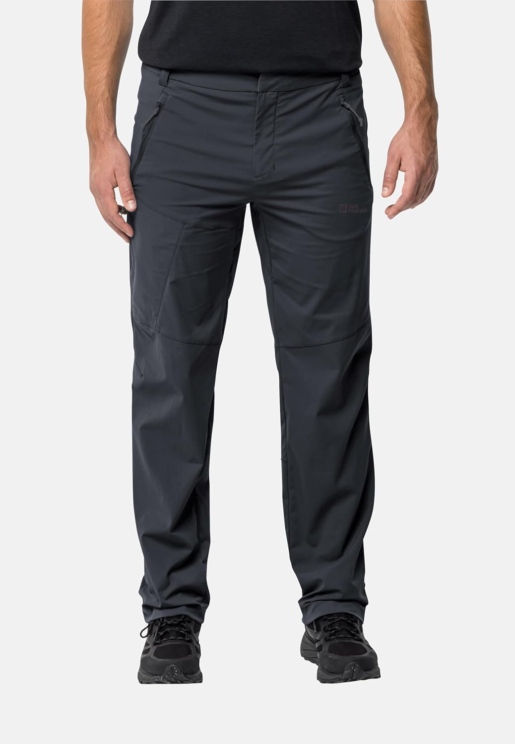 Jack Wolfskin Herren Glastal Pants M Wanderhose, Phantom, 46 EU