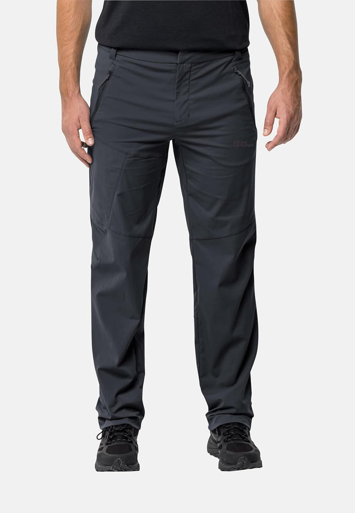 Jack Wolfskin Herren Wanderhose Glastal Zip Off Pants M 54 Phantom, 54 Phantom