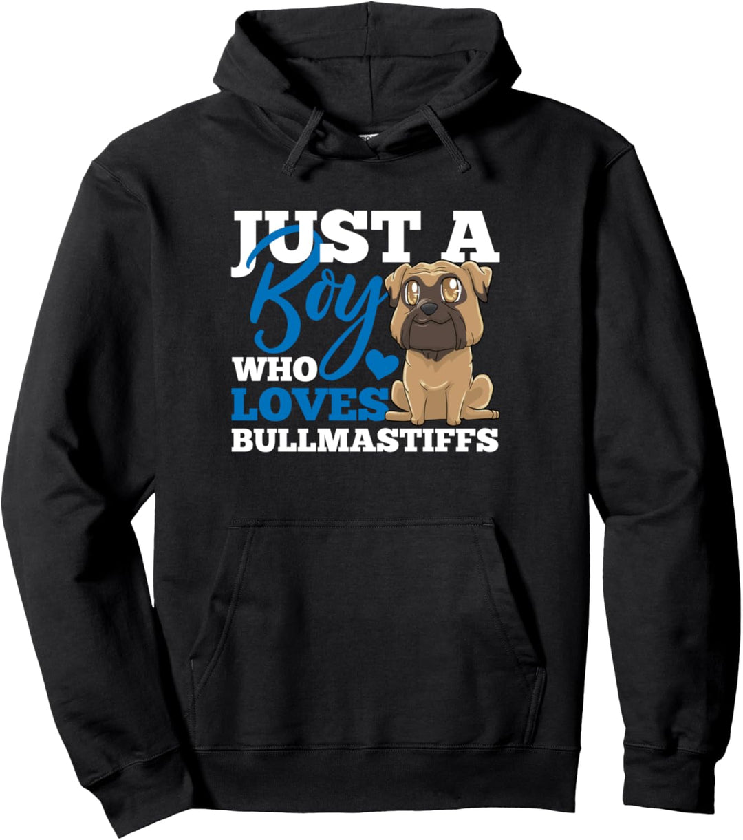 Bullmastiff Hund Kawaii Pullover Hoodie
