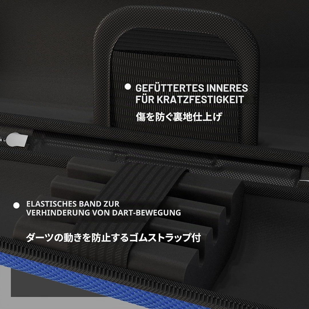 Target Japan Takoma Shell Wallet, Blau | Dart-Tasche, Dart-Aufbewahrungsbehälter, hält 3 vollständig