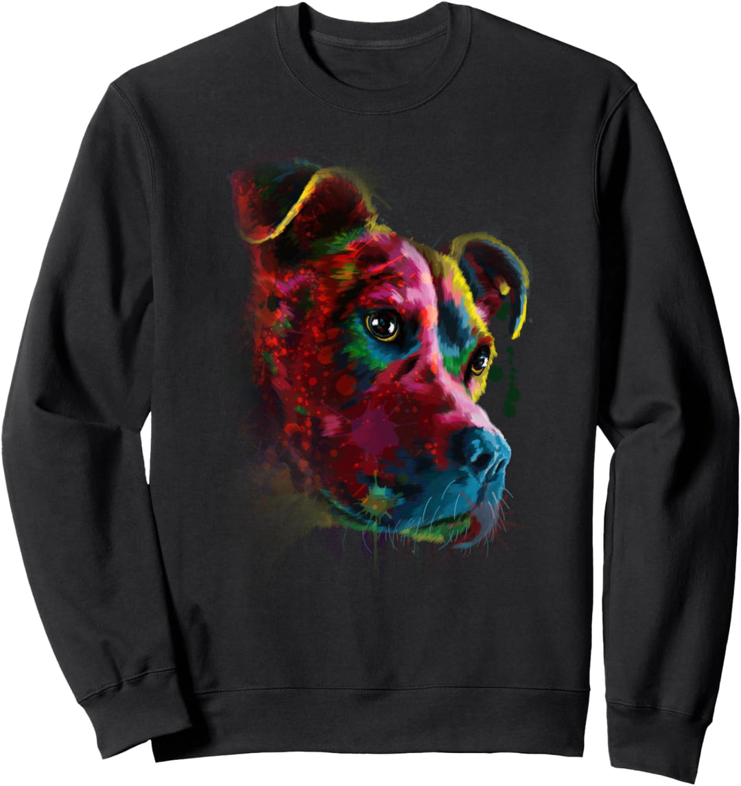 Pitbull für eine Pitbull Mama Sweatshirt
