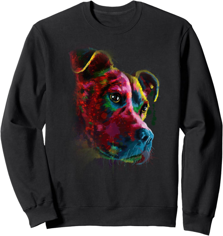 Pitbull für eine Pitbull Mama Sweatshirt