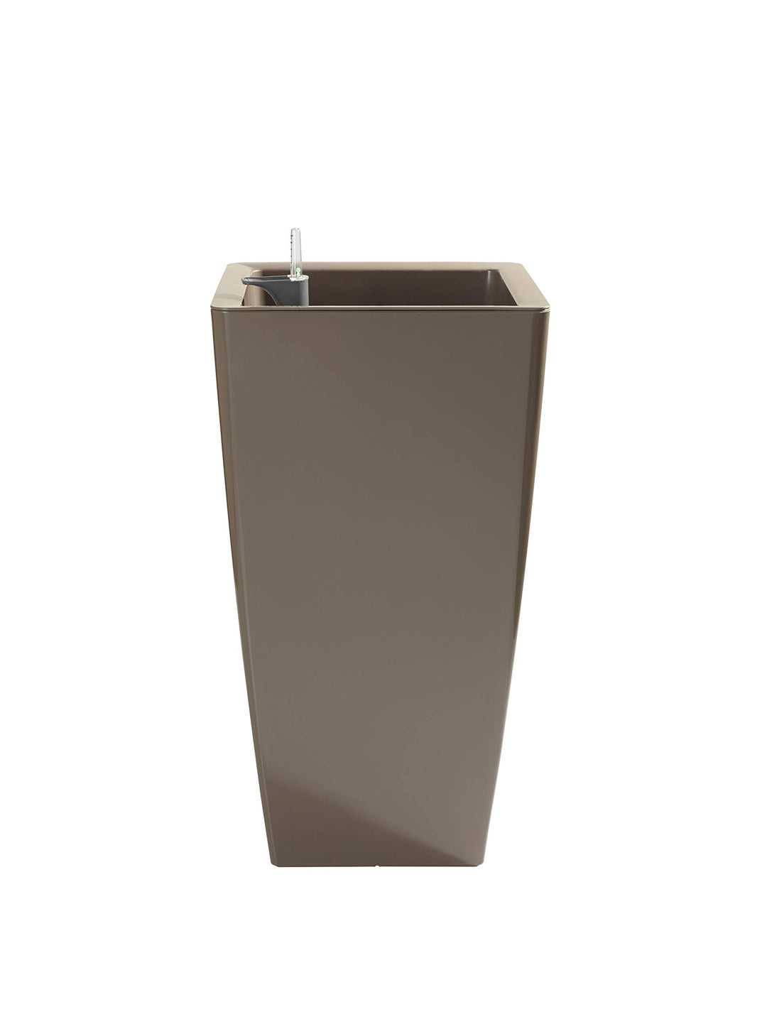 PISA POT 60CM SELF WATERING TAUPE Taupe 33x33x61 cm, Taupe 33x33x61 cm