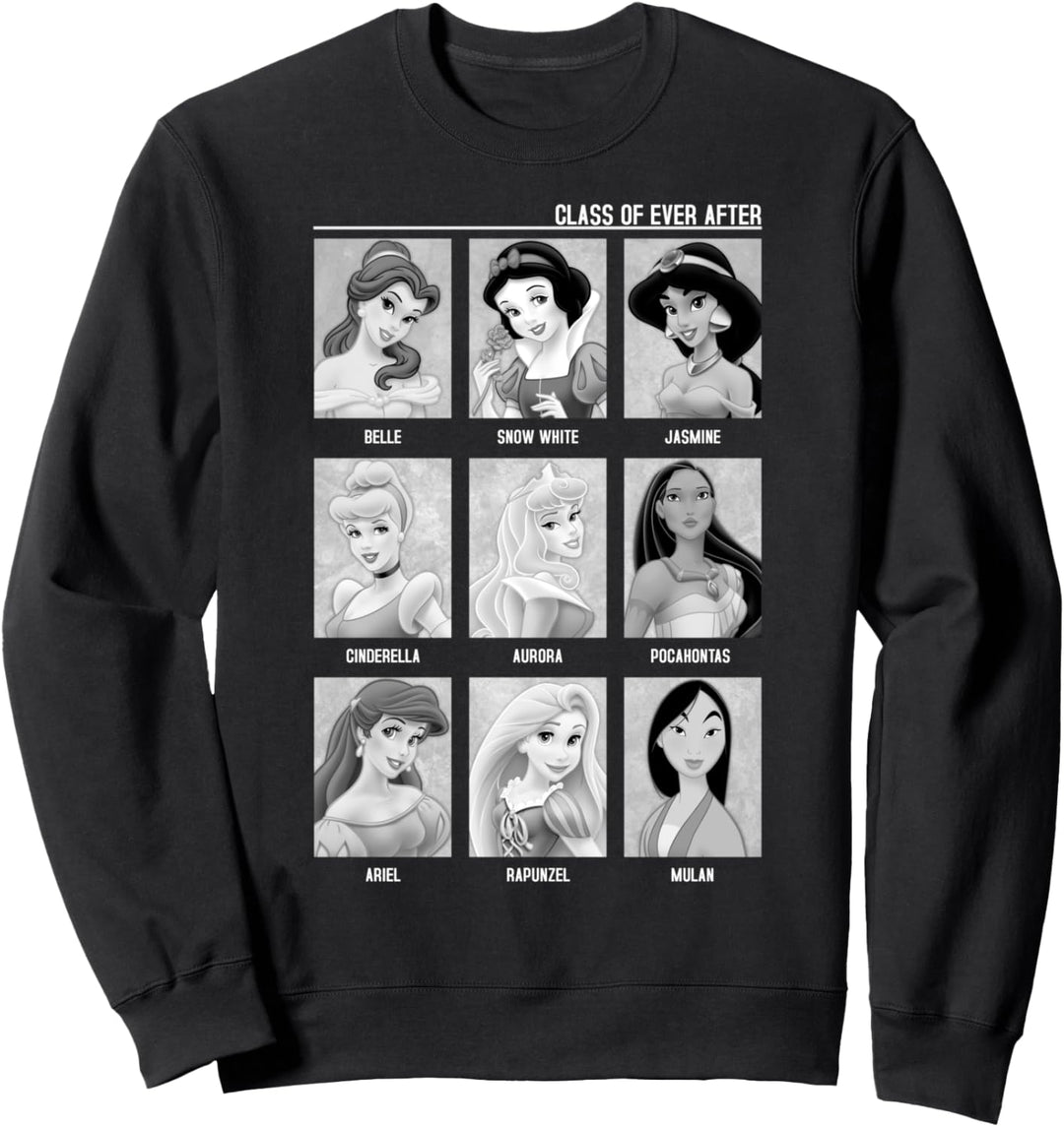 Disney Princess Class Of Ever After Group Panels Sweatshirt