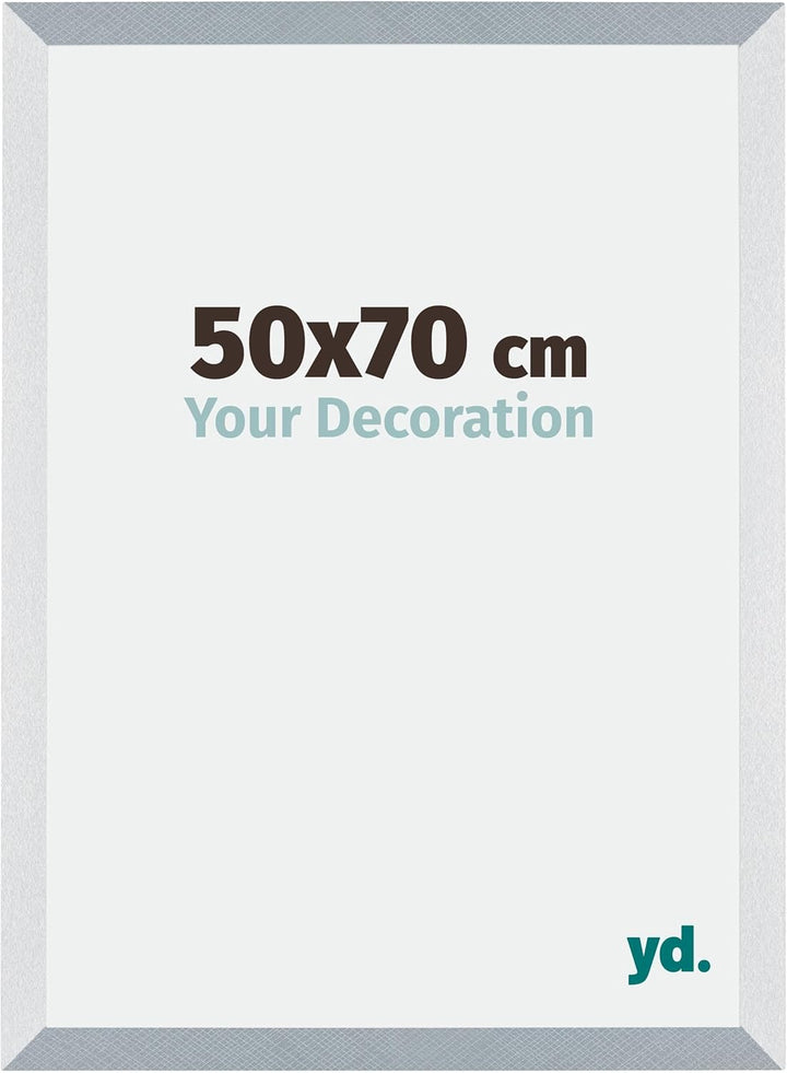 yd. Your Decoration - Bilderrahmen 50x70 cm - Bilderrahmen aus MDF mit Acrylglas - Antireflex - Ausg