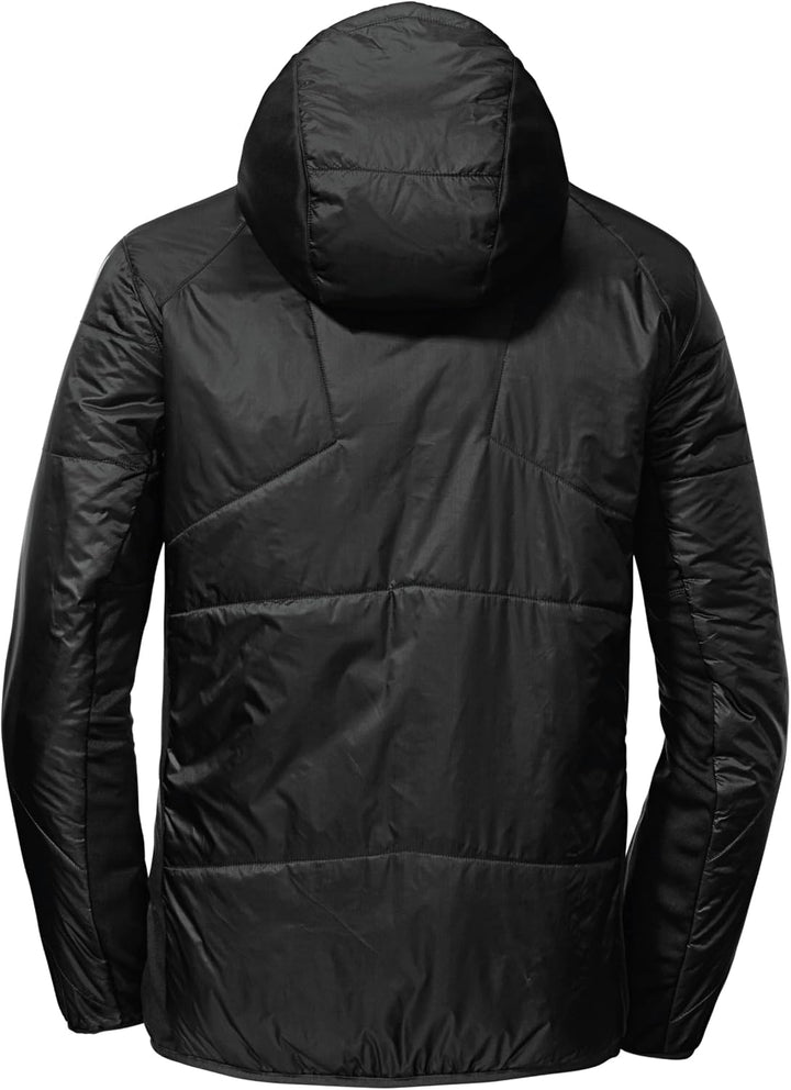 Schöffel Herren Stams Hybrid Jacke Isolationsjacke Kunstfaserjacke 54 Schwarz, 54 Schwarz