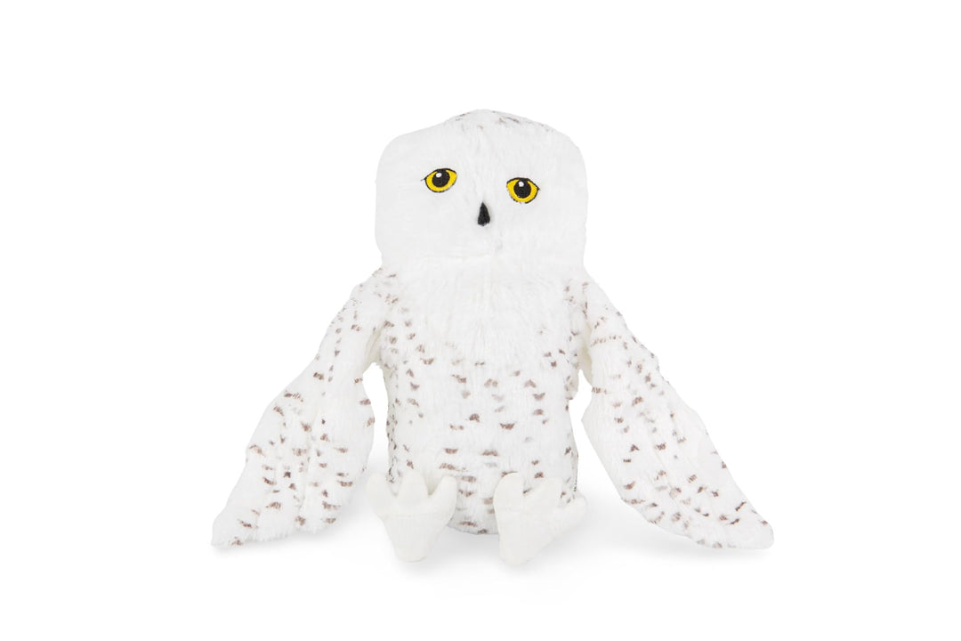 IKEA SKOGSDUVA Schneeeule Kuscheltier Handpuppe Hedwig 25 cm weiss