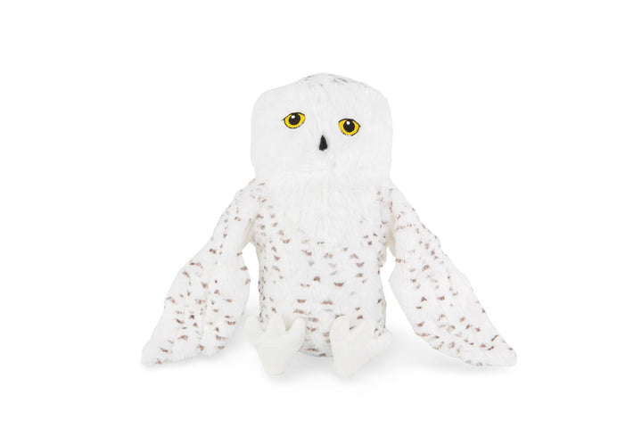 IKEA SKOGSDUVA Schneeeule Kuscheltier Handpuppe Hedwig 25 cm weiss