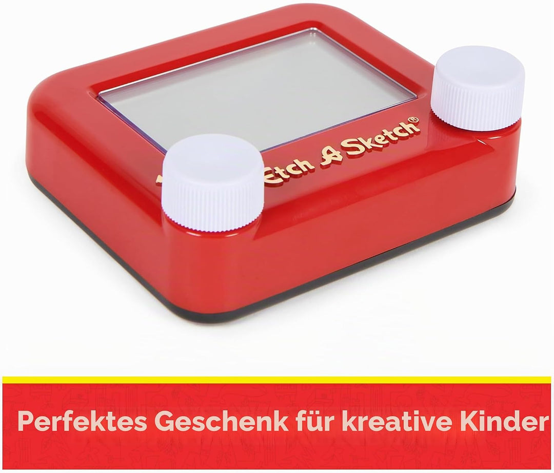 Etch A Sketch Pocket, 76% Recycled Plastic, Original Magic Screen, Sustainably-Minded Kids Travel To