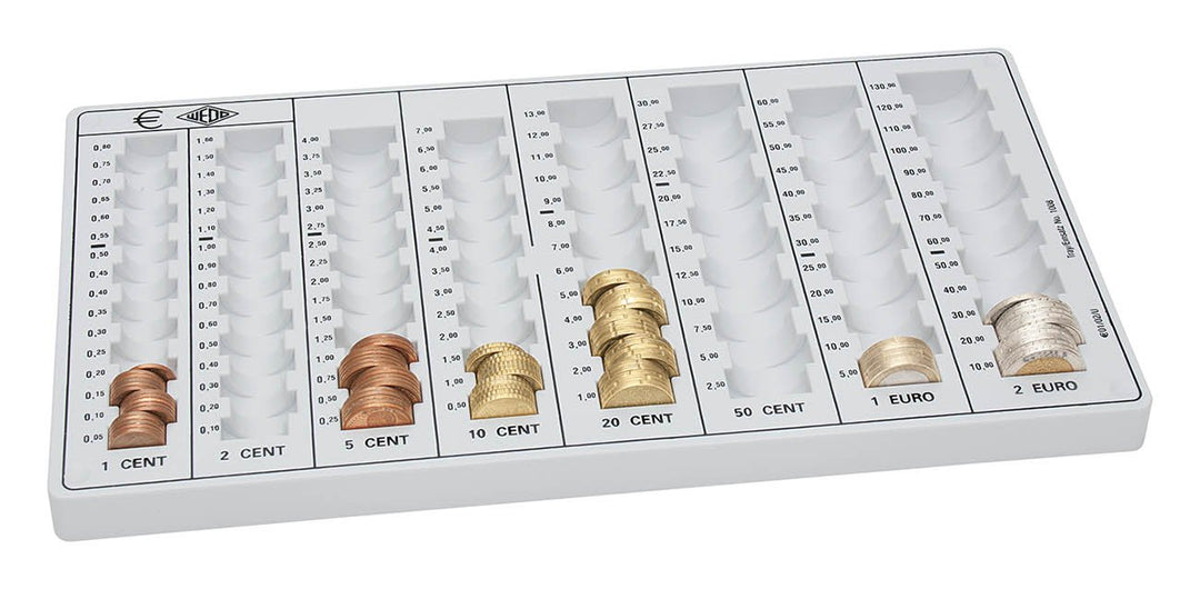 Wedo Geld-Zählbrett aus Polystyrol