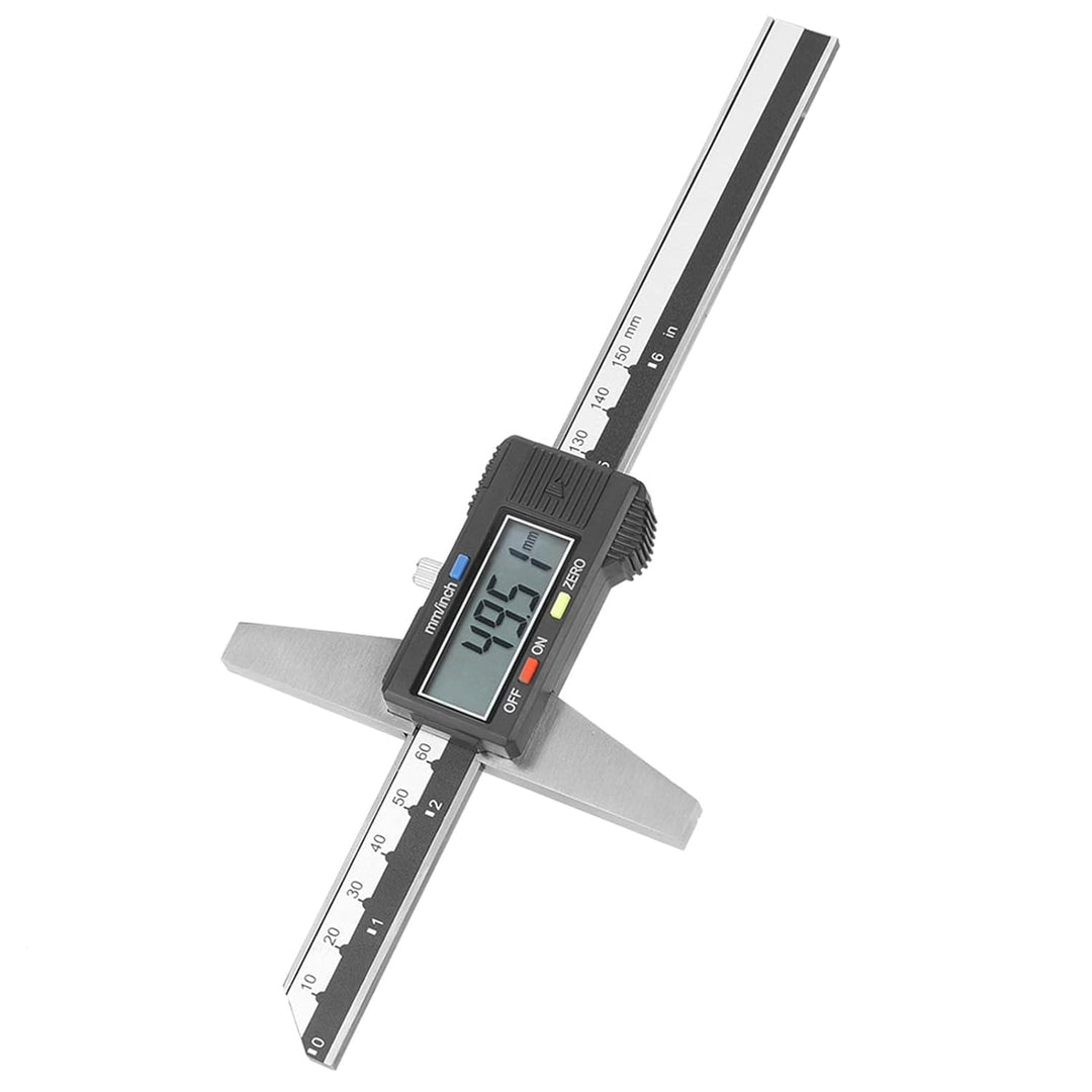 Digitales Tiefen-Messschieber-Messwerkzeug, 0–150 Mm, 0,01 Mm, Edelstahl, Hohe Genauigkeit, Schnelle
