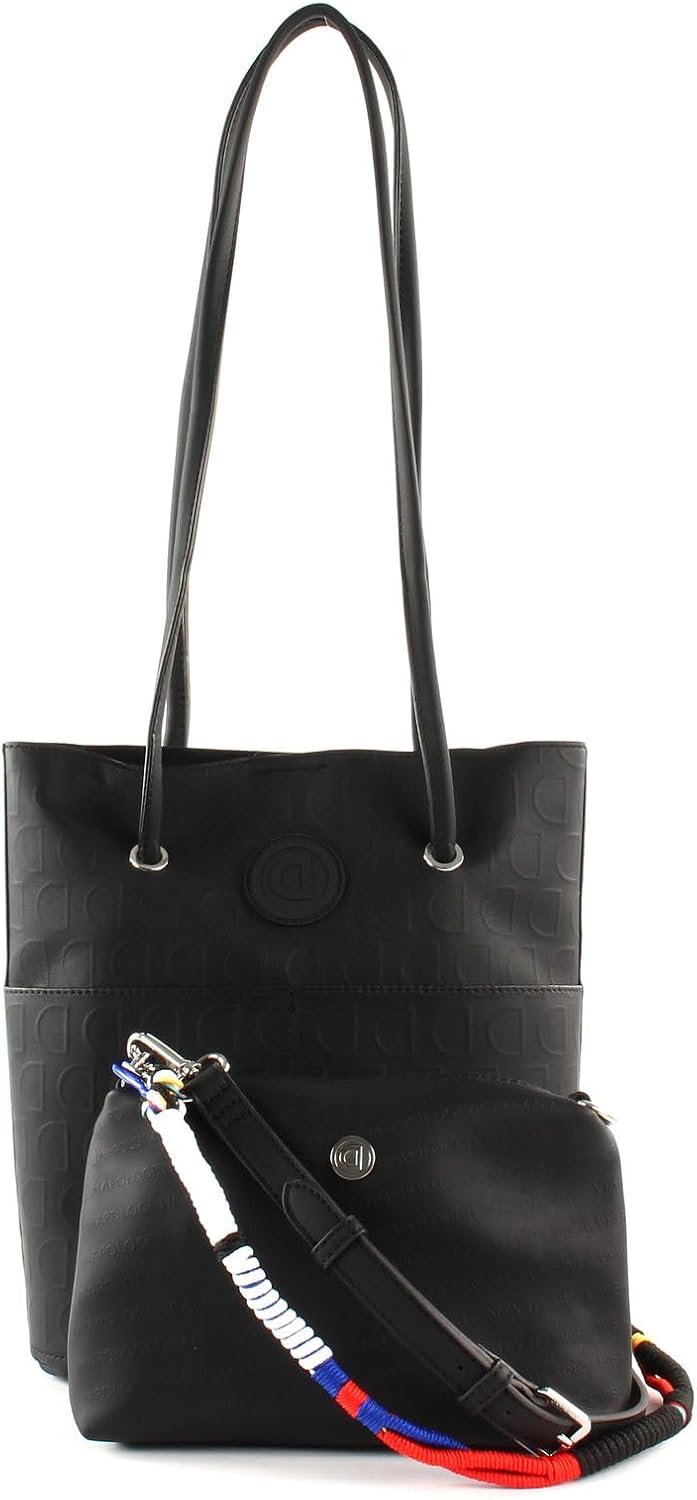Desigual Damen Bols_Lazarus_Nerima Exepcion Henkeltasche Schwarz (Negro)