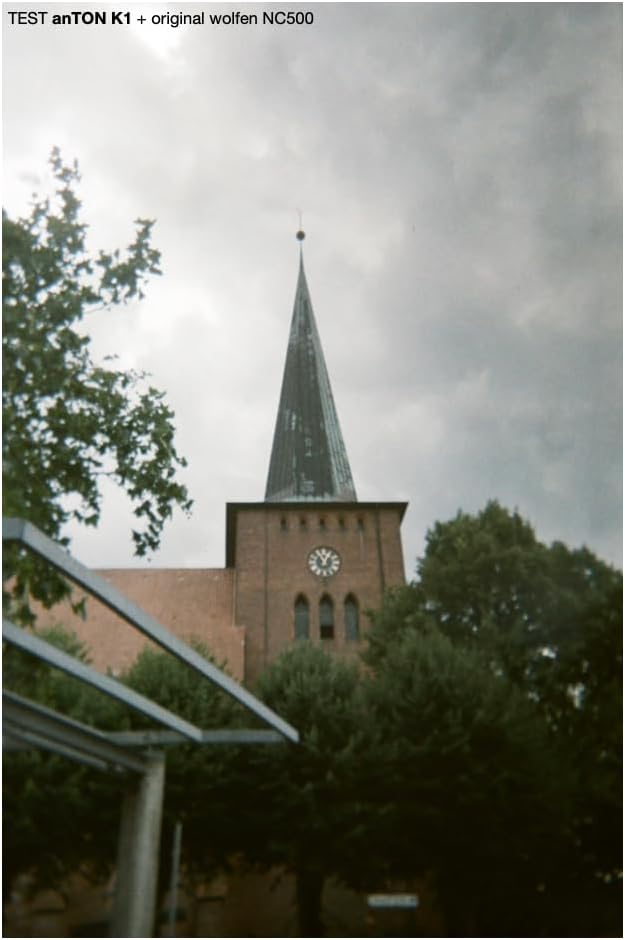 Anton K1 Nachfüllbare Wiederverwendbare Kleinbild Film 35mm Kamera im Set mit Color Bilder Film + Ac