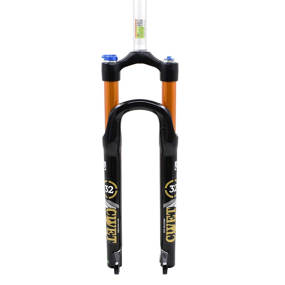 DFS 1,55 kg Luftgabel Civet Series Federung MTB Mountainbike Gabel für Fahrrad 27,5/26 Zoll 73,7 cm