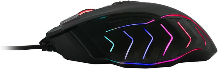 A4tech J95S Stone Black USB Gaming Maus, Optischer Sensor BC3332-S, Light Strike-Technologie, DPI: 1